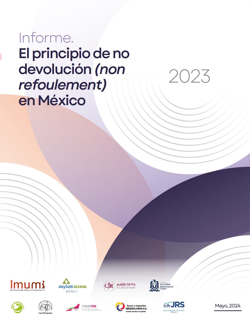 El principio de no devolución en México 2023